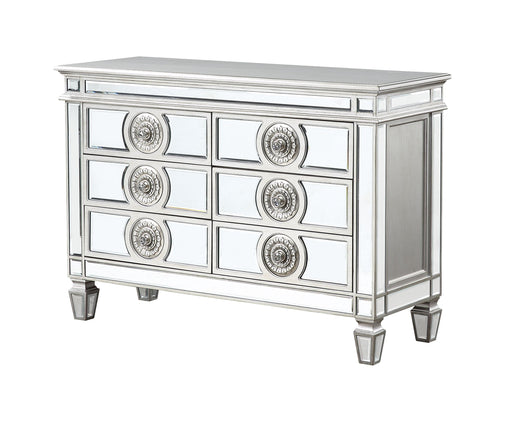 Varian Mirrored & Antique Platinum Server - Just Furniture (PA) - Multi Location