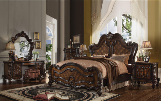 Versailles Cherry Oak Queen Bed - Just Furniture (PA) - Multi Location