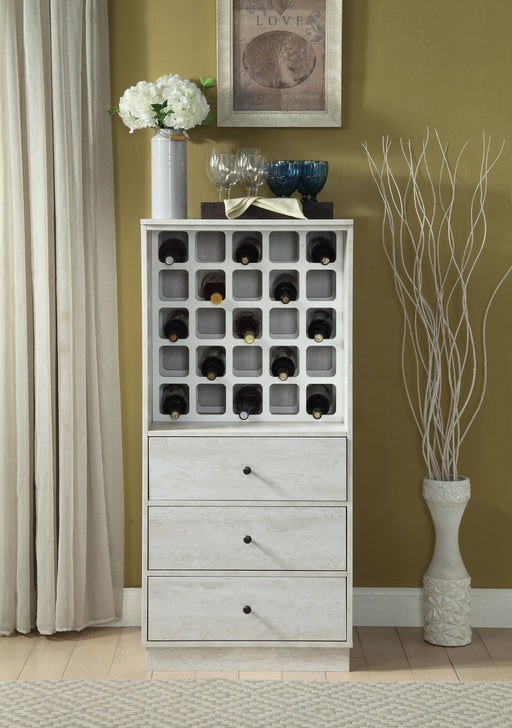 Wiesta Antique White Wine Cabinet - Just Furniture (PA) - Multi Location