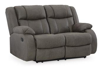 First Base Reclining Loveseat - Just Furniture (PA) - Multi Location