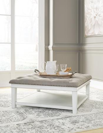 Kanwyn Upholstered Ottoman Coffee Table - Just Furniture (PA) - Multi Location
