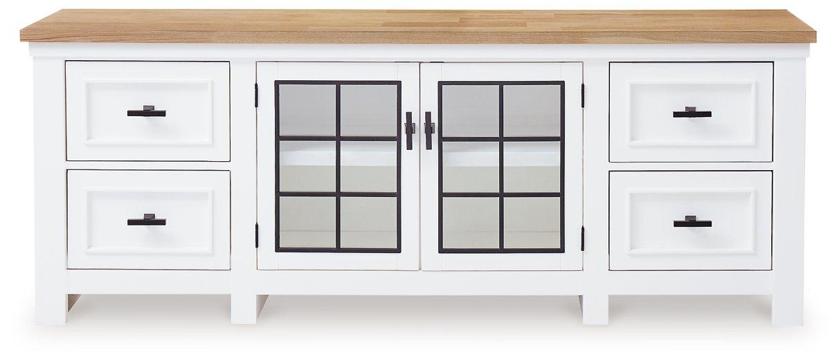 Ashbryn 74" TV Stand - Just Furniture (PA) - Multi Location