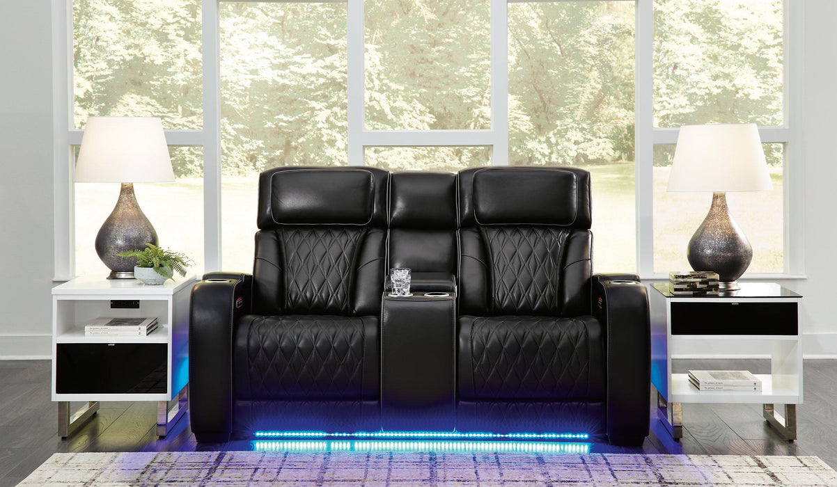 Boyington Power Reclining Loveseat with Console - Just Furniture (PA) - Multi Location
