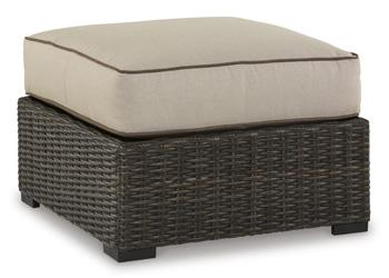 Coastline Bay Outdoor Ottoman with Cushion - Just Furniture (PA) - Multi Location