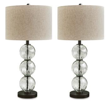 Airbal Table Lamp (Set of 2) - Just Furniture (PA) - Multi Location