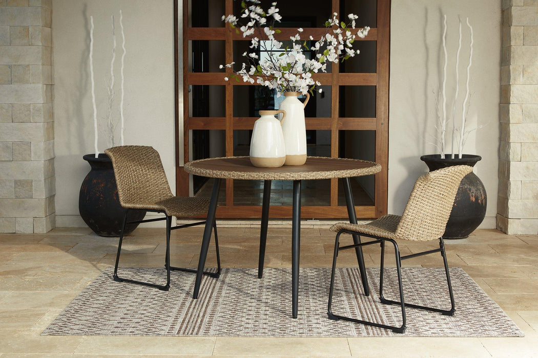 Amaris Outdoor Dining Set - Just Furniture (PA) - Multi Location