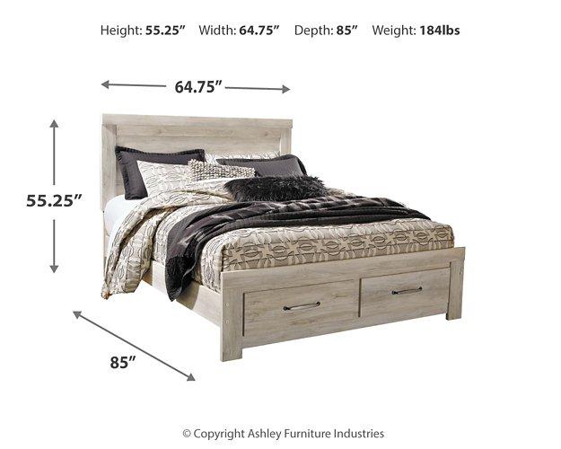 Bellaby Bed with 2 Storage Drawers - Just Furniture (PA) - Multi Location