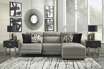 Colleyville Power Reclining Sectional with Chaise - Just Furniture (PA) - Multi Location