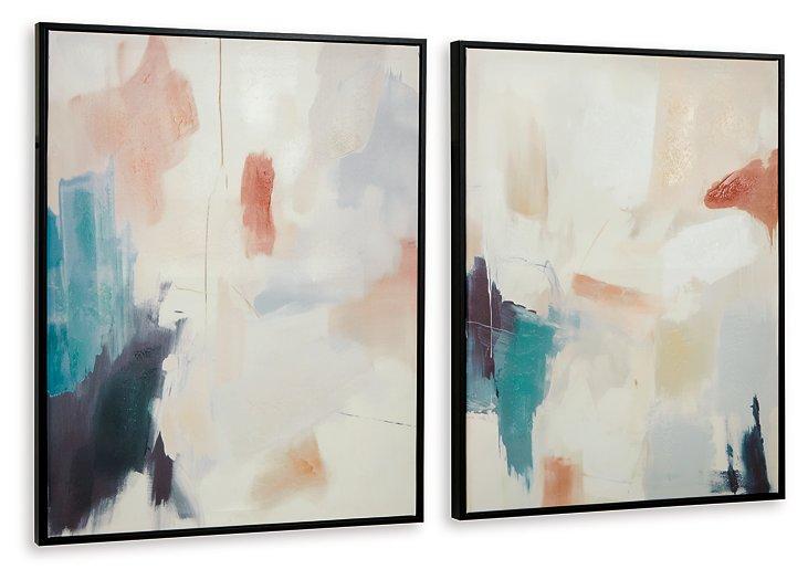 Caldish Wall Art (Set of 2) - Just Furniture (PA) - Multi Location