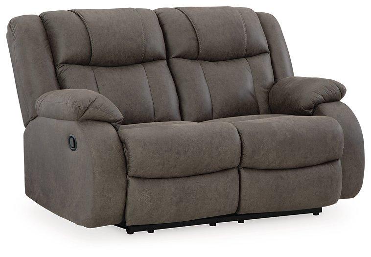 First Base Reclining Loveseat - Just Furniture (PA) - Multi Location