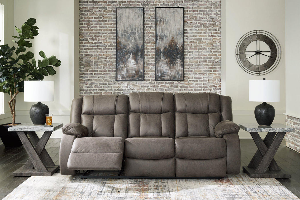 First Base Reclining Sofa - Just Furniture (PA) - Multi Location