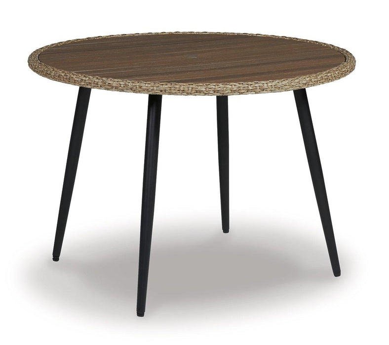 Amaris Outdoor Dining Set - Just Furniture (PA) - Multi Location