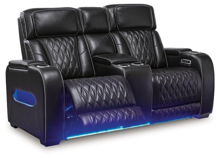 Boyington Power Reclining Loveseat with Console - Just Furniture (PA) - Multi Location