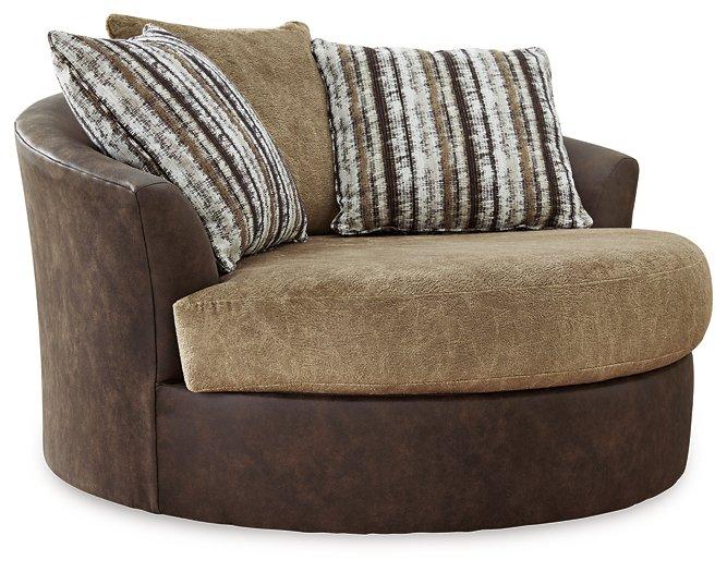 Alesbury Oversized Swivel Accent Chair - Just Furniture (PA) - Multi Location