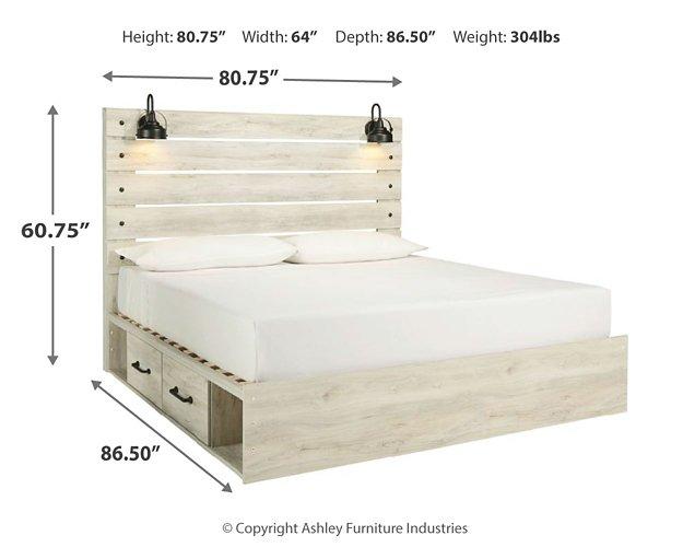 Cambeck Bed with 4 Storage Drawers - Just Furniture (PA) - Multi Location