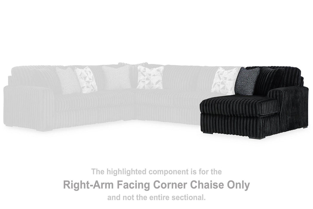 Midnight-Madness Sectional Sofa with Chaise - Just Furniture (PA) - Multi Location