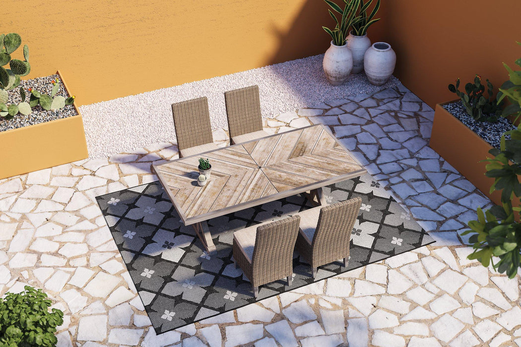 Beachcroft Outdoor Dining Set - Just Furniture (PA) - Multi Location