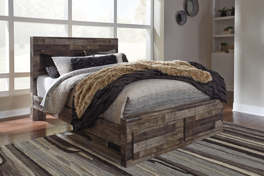Derekson Bed with 2 Side Storage - Just Furniture (PA) - Multi Location