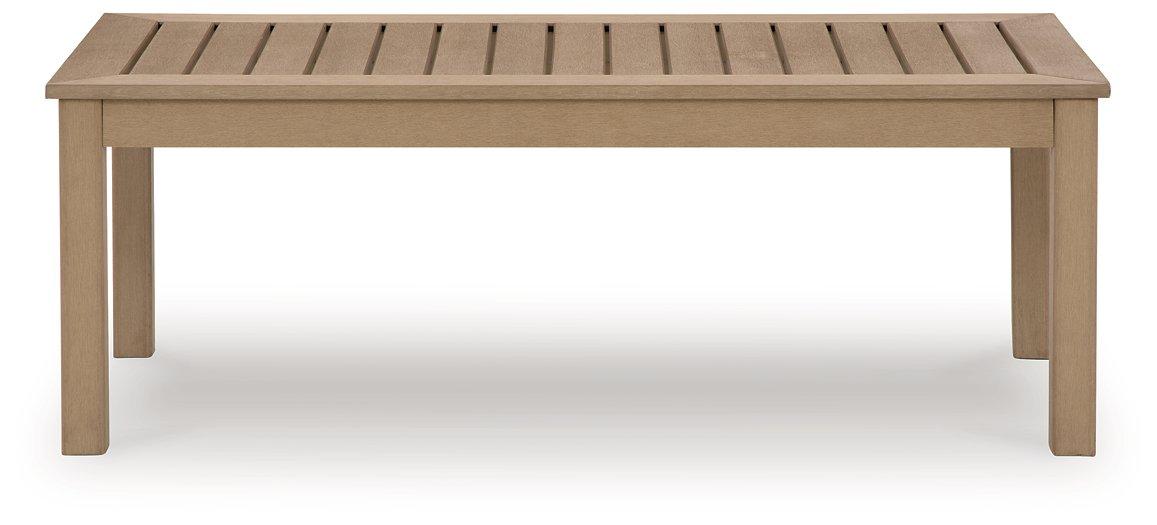 Hallow Creek Outdoor Coffee Table - Just Furniture (PA) - Multi Location