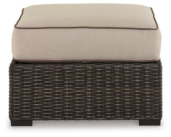 Coastline Bay Outdoor Ottoman with Cushion - Just Furniture (PA) - Multi Location