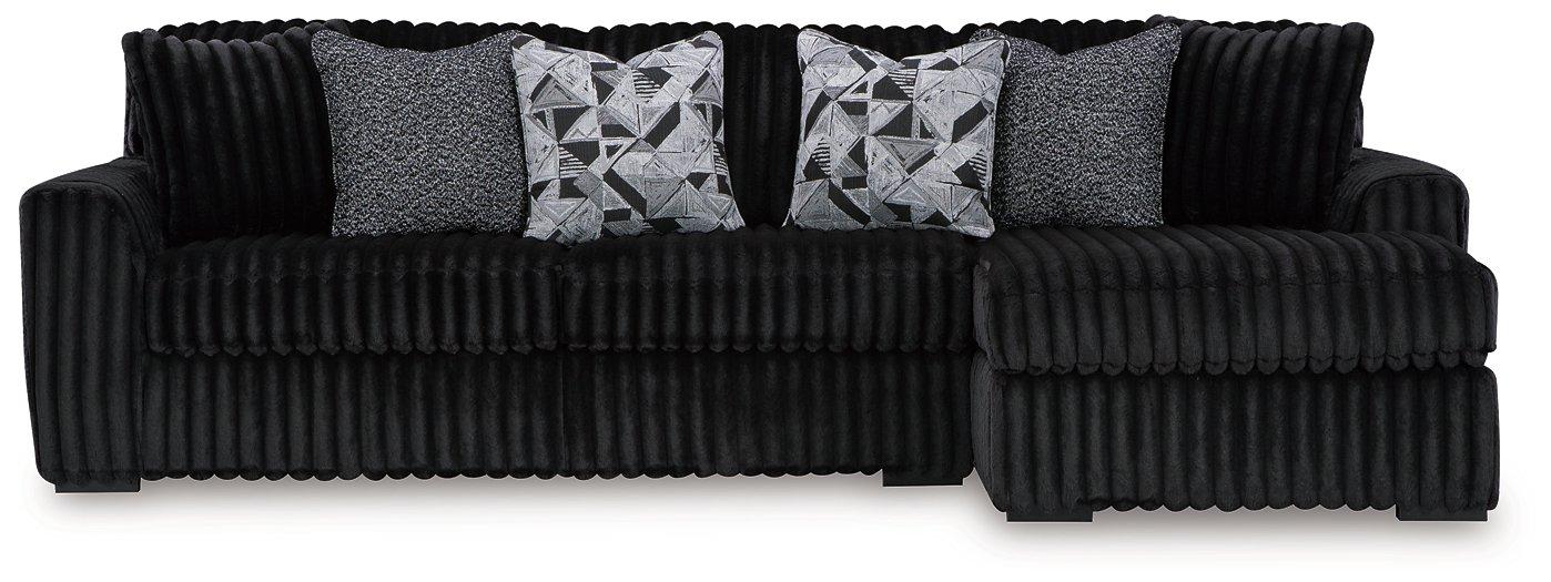 Midnight-Madness Sectional Sofa with Chaise - Just Furniture (PA) - Multi Location