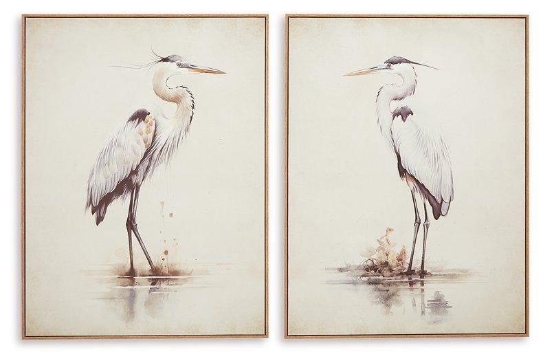Aubinell Wall Art (Set of 2) - Just Furniture (PA) - Multi Location