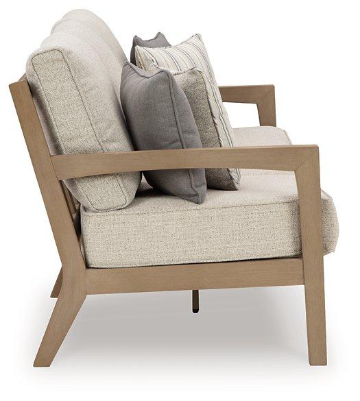 Hallow Creek Outdoor Sofa with Cushion - Just Furniture (PA) - Multi Location