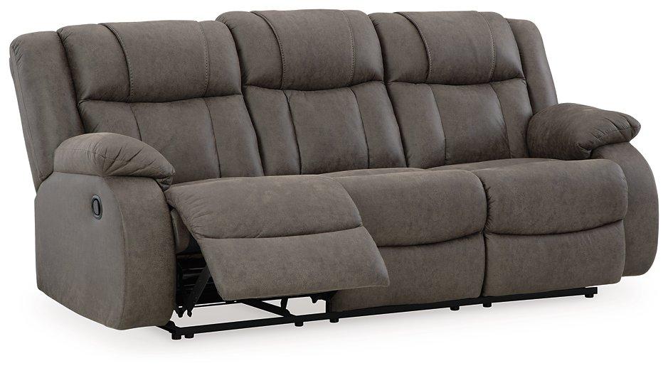 First Base Reclining Sofa - Just Furniture (PA) - Multi Location