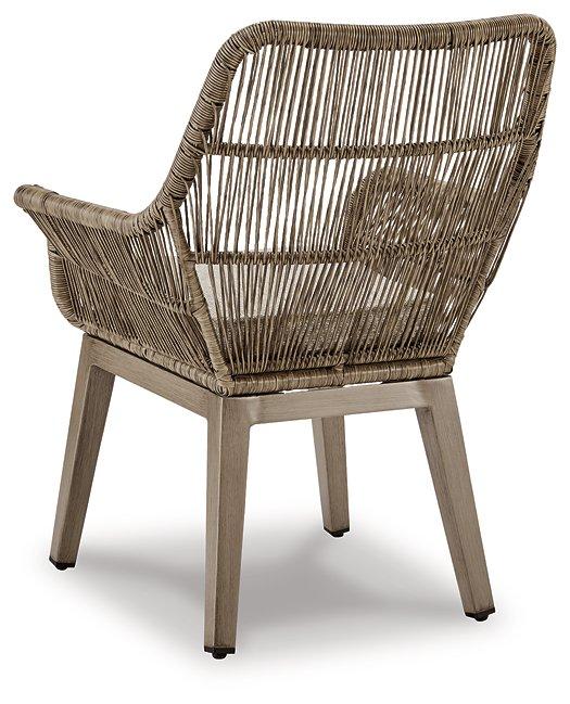 Beach Front Arm Chair with Cushion (Set of 2) - Just Furniture (PA) - Multi Location