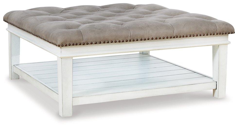 Kanwyn Upholstered Ottoman Coffee Table - Just Furniture (PA) - Multi Location