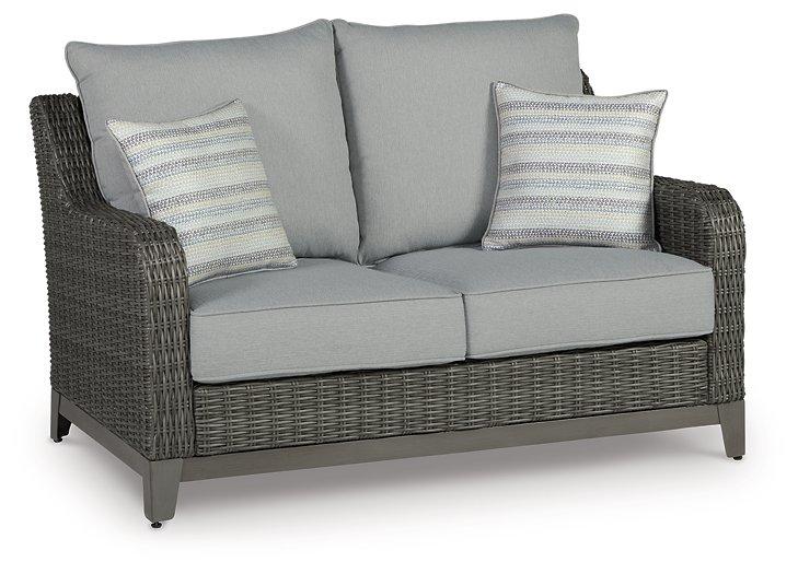 Elite Park Outdoor Loveseat with Cushion - Just Furniture (PA) - Multi Location
