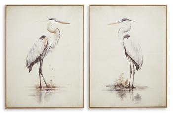 Aubinell Wall Art (Set of 2) - Just Furniture (PA) - Multi Location