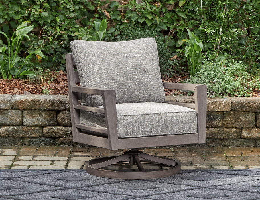 Hillside Barn Outdoor Swivel Lounge with Cushion - Just Furniture (PA) - Multi Location