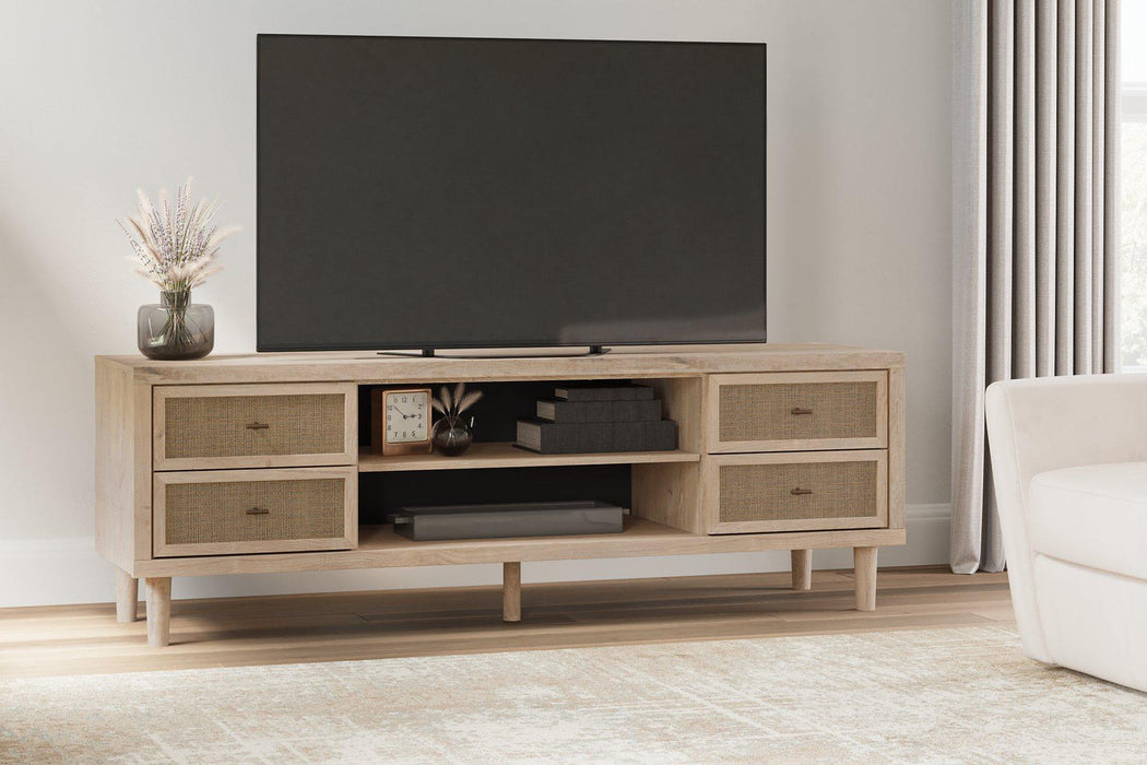 Cielden 72" TV Stand with Electric Fireplace - Just Furniture (PA) - Multi Location