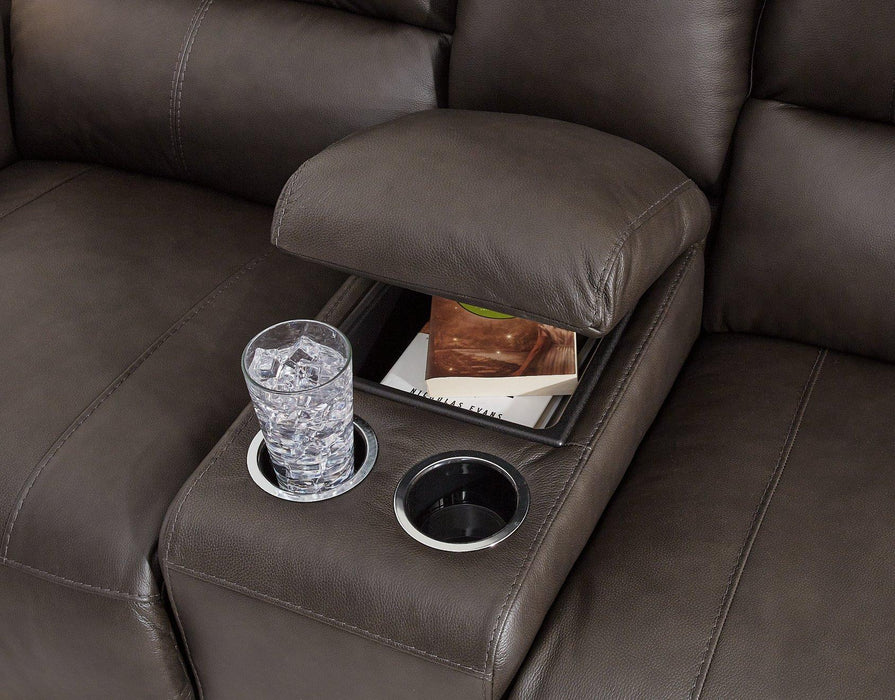 Boxmere Power Reclining Loveseat with Console - Just Furniture (PA) - Multi Location
