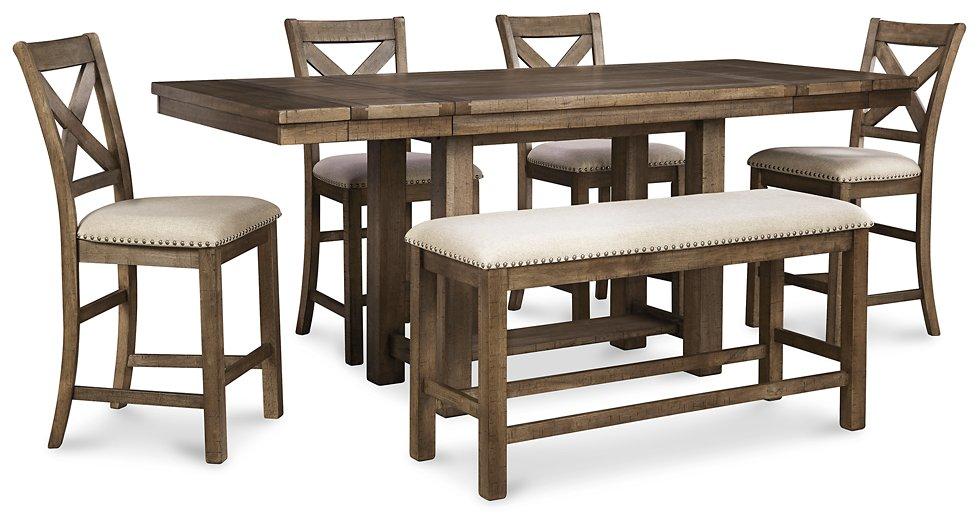 Moriville Counter Height Dining Set - Just Furniture (PA) - Multi Location