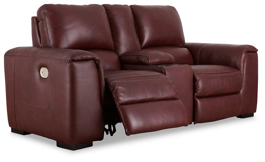 Alessandro Power Reclining Loveseat with Console - Just Furniture (PA) - Multi Location