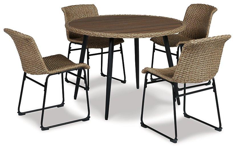 Amaris Outdoor Dining Set - Just Furniture (PA) - Multi Location