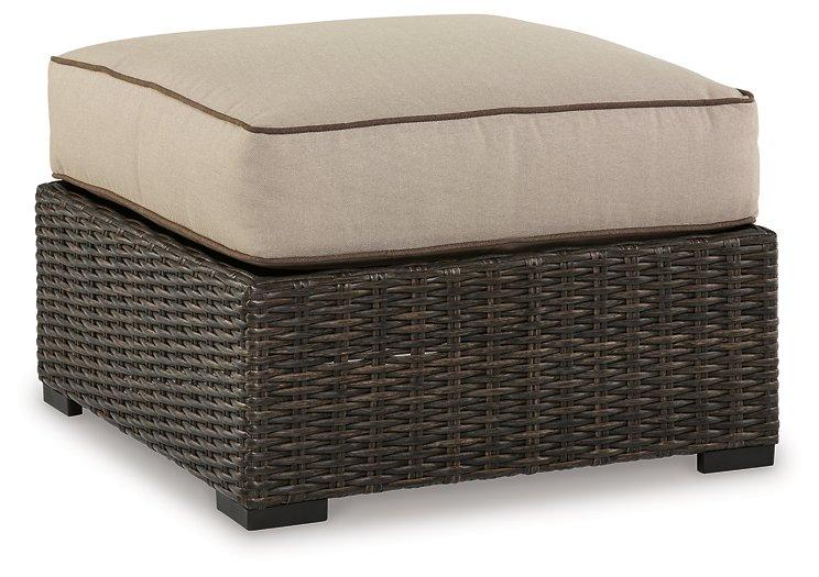 Coastline Bay Outdoor Ottoman with Cushion - Just Furniture (PA) - Multi Location