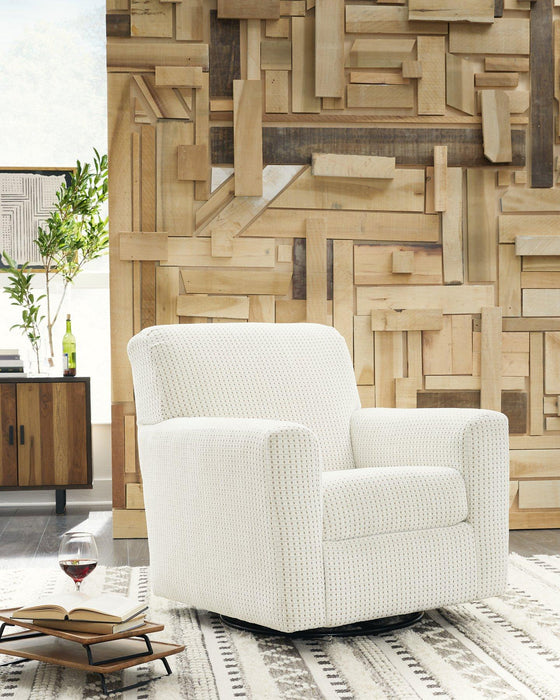 Herstow Swivel Glider Accent Chair - Just Furniture (PA) - Multi Location