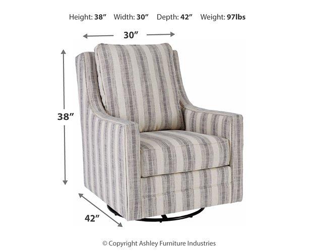 Kambria Swivel Glider Accent Chair - Just Furniture (PA) - Multi Location
