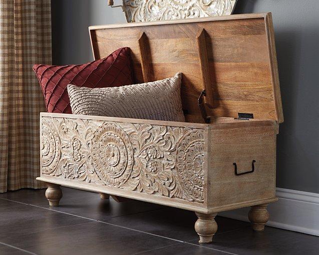 Fossil Ridge Storage Bench - Just Furniture (PA) - Multi Location
