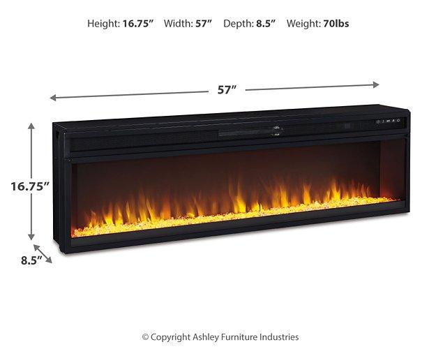 Camdill 80" TV Stand with Electric Fireplace - Just Furniture (PA) - Multi Location