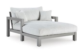 Hurley Park Outdoor Chaise Lounge with Cushion - Just Furniture (PA) - Multi Location