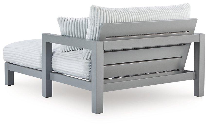 Hurley Park Outdoor Chaise Lounge with Cushion - Just Furniture (PA) - Multi Location