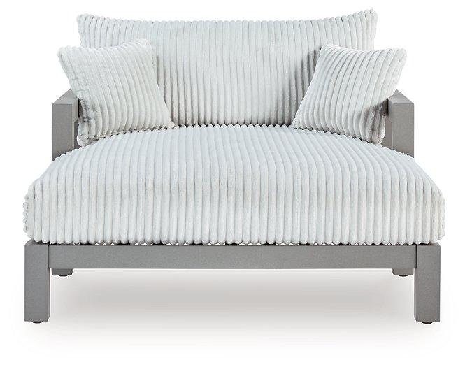 Hurley Park Outdoor Chaise Lounge with Cushion - Just Furniture (PA) - Multi Location
