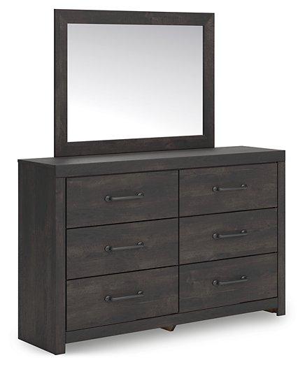 Hollivern Dresser and Mirror - Just Furniture (PA) - Multi Location