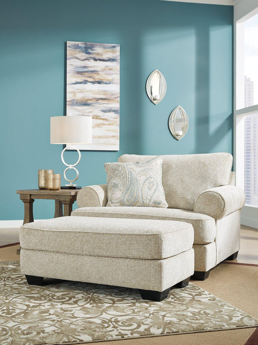 Monaghan Oversized Chair and Ottoman - Just Furniture (PA) - Multi Location