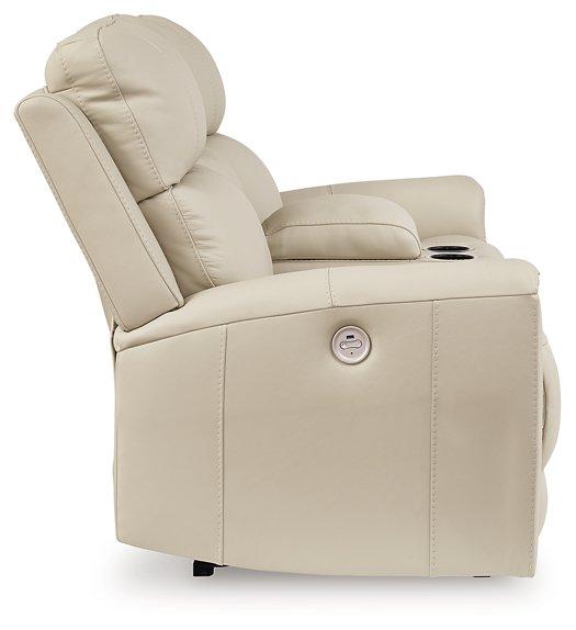 Dahlmoore Power Reclining Loveseat with Console - Just Furniture (PA) - Multi Location