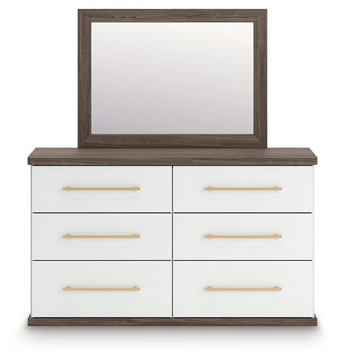 Kendanport Dresser and Mirror - Just Furniture (PA) - Multi Location